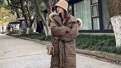 羽絨服，冬天的一抹陽光