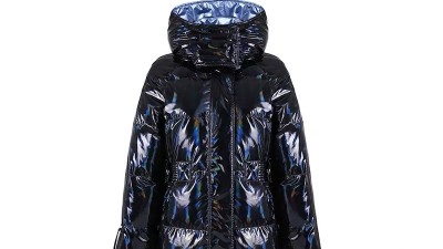 鏡面幻彩羽絨服面料空降來襲，今年冬天美翻天！